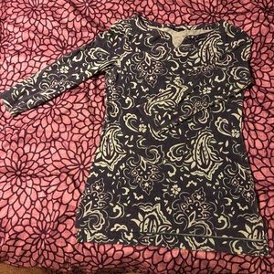 Lands’ End Paisley tunic has you covered!